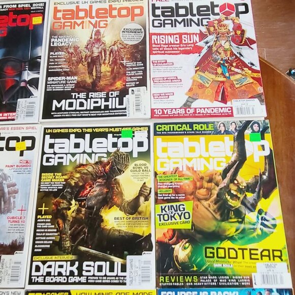 Tabletop Gaming Magazines 20 Issues From 2015-2018 - Picture 6 of 10